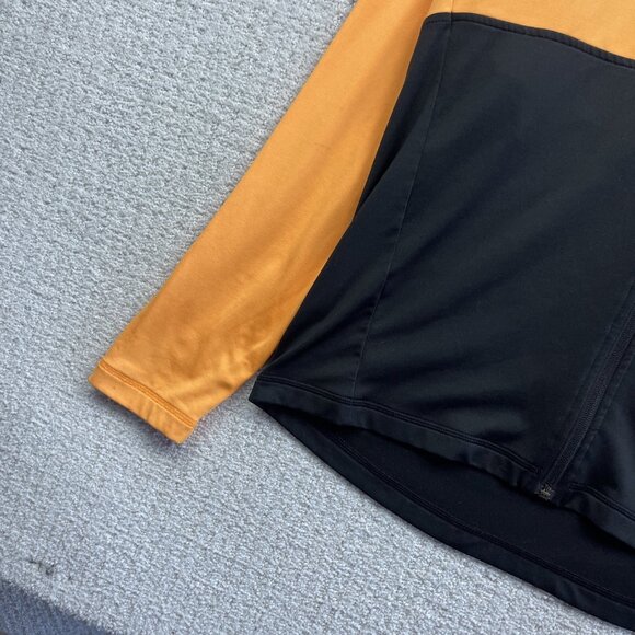 O'neill Men M Full-Zip Fleece Mid Layer Sweater Jacket Orange / Black Snowboard - Picture 3 of 14